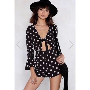 Nasty Gal’s Do Me at The Bar Tie Romper